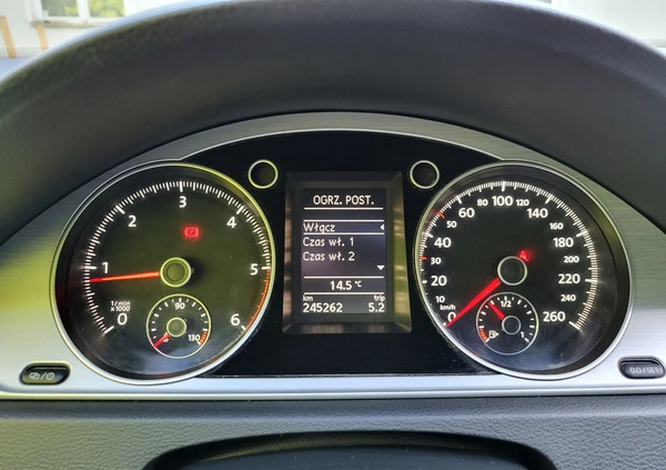 Volkswagen Passat cena 46900 przebieg: 245300, rok produkcji 2014 z Kleczew małe 781